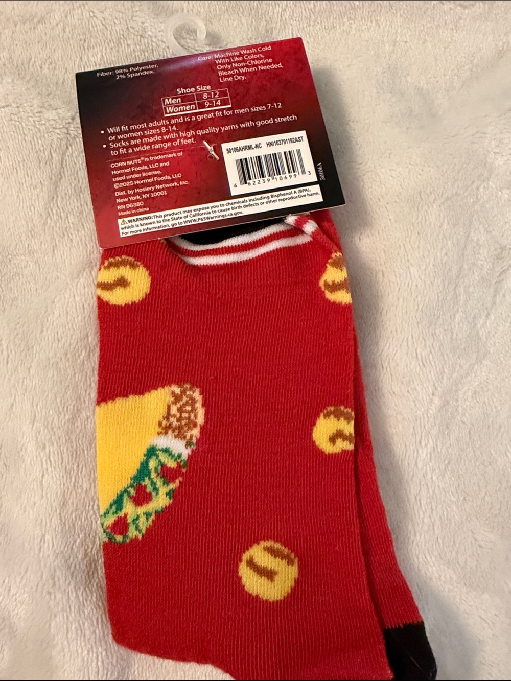 Marvel Spider-Man, Doritos, corn nuts, & Fishing Socks - Picture 7 of 9